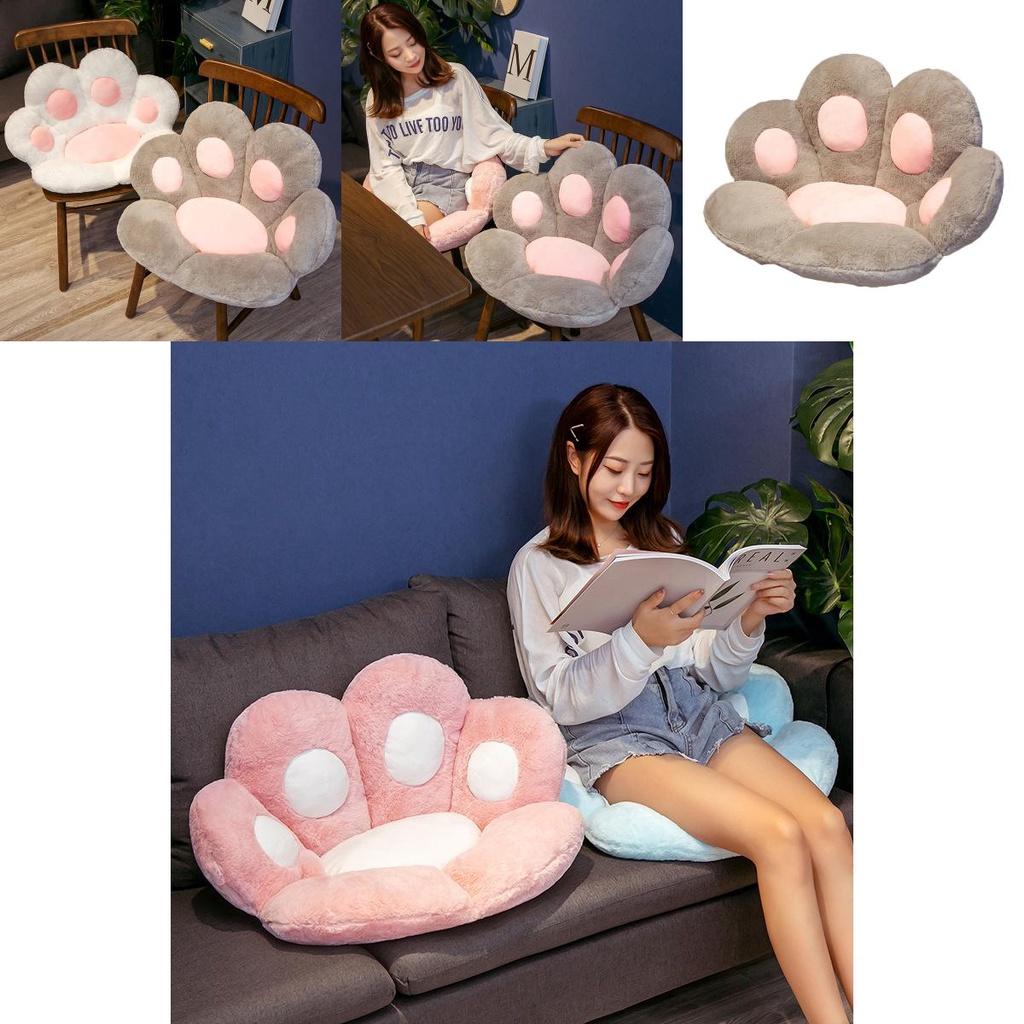 Adorable New Paw Pillow Animal Seat Cushion Plush Doll For Cozy Home Dcor