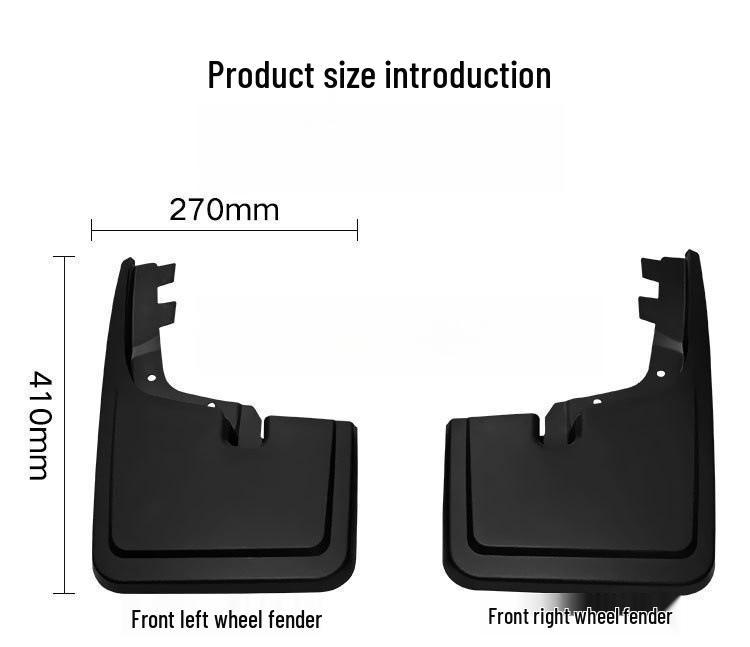 Ford F-150 2021 Tire Mudguard Flap for Cross-Border Modification
