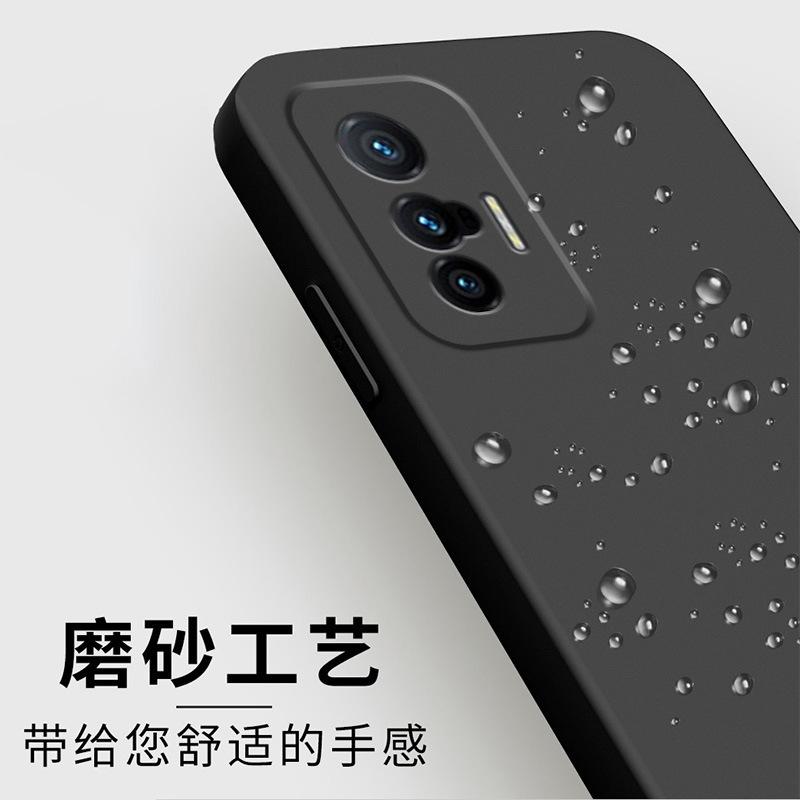 Applicable to vivox11t mobile phone case protective case liquid soft silicone all-inclusive anti-drop male and female shell