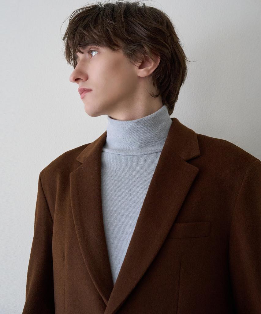 TRIP LE SENS Basic Turtleneck Knit_Light Blue (Type A)