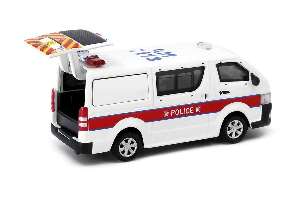 Tiny City No.02 Toyota Hiace Silver Wheels (AM7113)