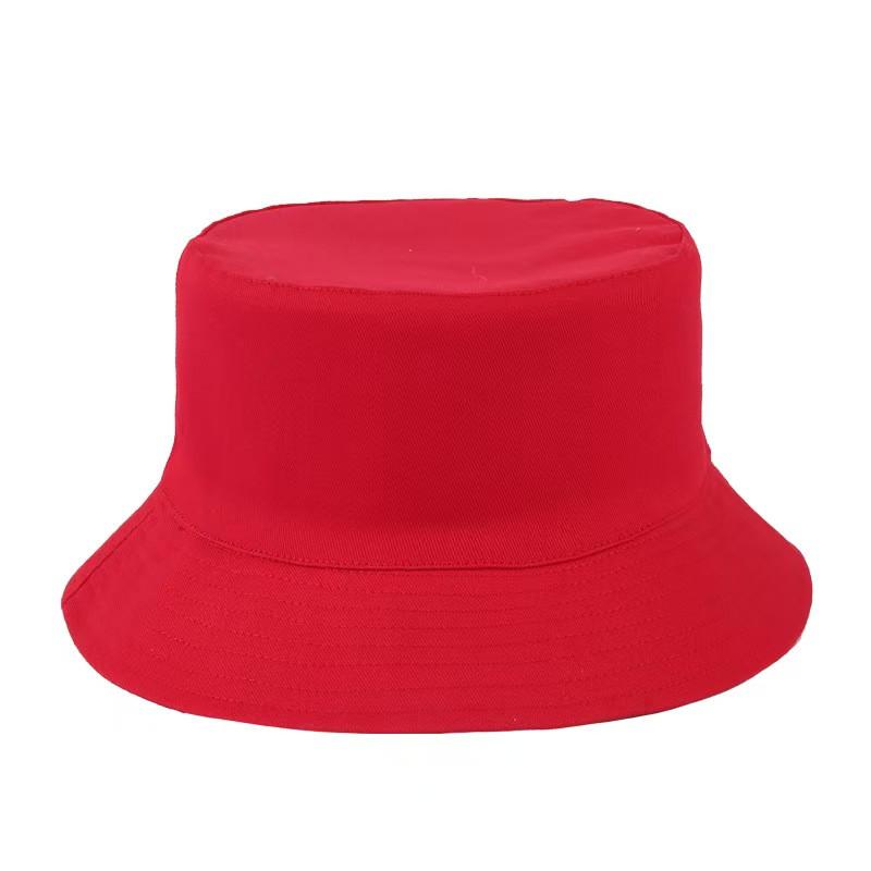 Trendy Unisex Cotton Bucket Hats Custom Design Summer Outdoor Casual Style Bucket Hats for All Seasons