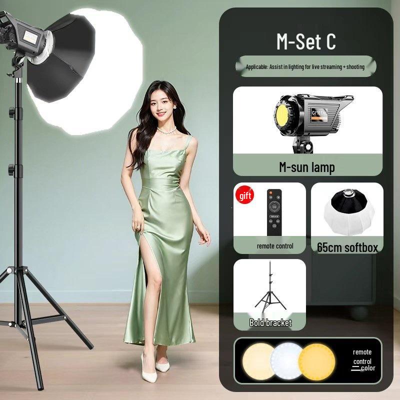 LED Studio Lighting for Live Streaming, Photography, and Portraits