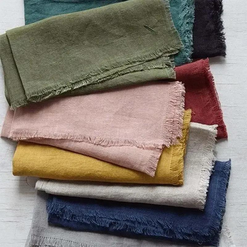 280cmx100cm Pure Linen Fabric for Sewing Quilting Fabrics DIY Crafts Bags Baby Clothing Dress Bedding Sets Handmade Sewing