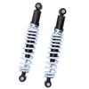 2pcs 300mm Motorcycle Shock Absorber Adjustable Damping Shock Damper for Mini Dirt Bike Scooter Pocket Cart
