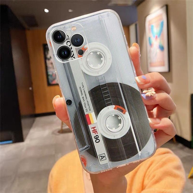 

Phone Case For iphone 17ProMax 17 Pro Air 16 15 14 13 Pro Max 16 15 14 13 Pro 15Plus Retro Cassette Tape iphone 15