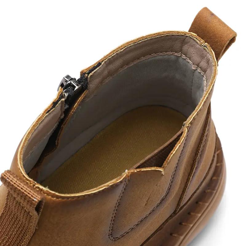Herren Stiefeletten Plüschschuhe Freizeitschuhe Herbst und Winter Übergröße 39-46