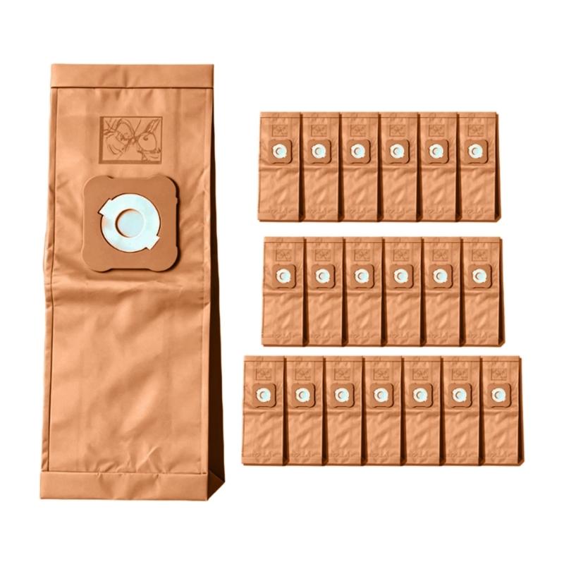 Vacuum Cleaner Dust Bags Disposable 20 Pack, Paper Filter Replacement Bags 55 x 18 cm for Household Dust Collection and Regular Cleaning Care