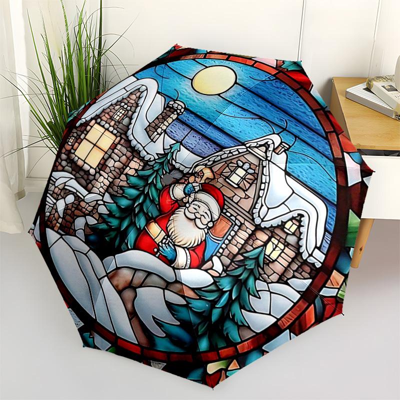 1pc Sonic the Hedgehog Automatic Opening Folding Umbrella with 8-Bone Iron Frame, Portable for Outdoor Use, Travel, Daily Life, and Gifts for Fans.G01