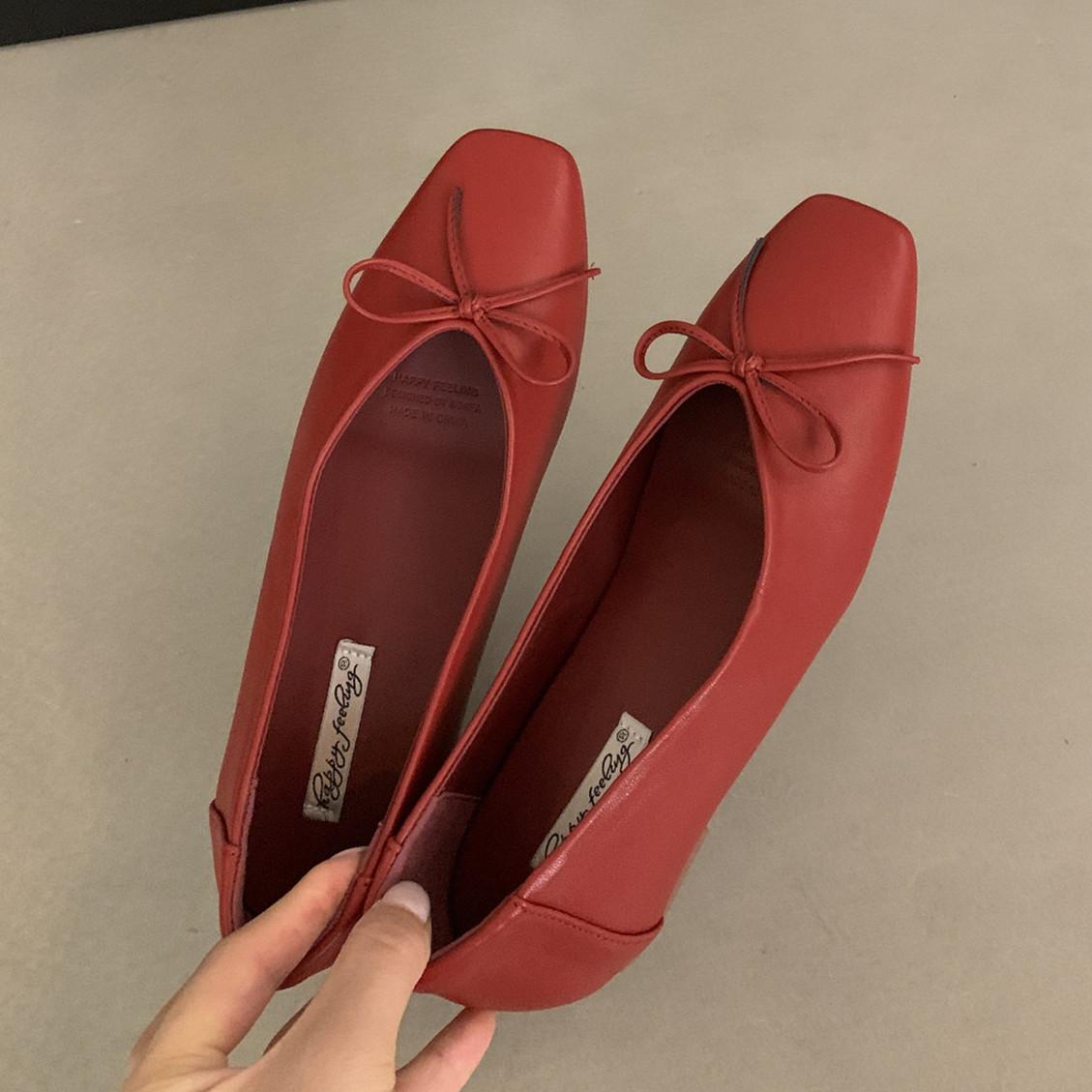 Bailamos Women Brand Flats Ballet Shoes Bow Pregnant Women s Flats Casual Loafers Women s Dress Shoes 35