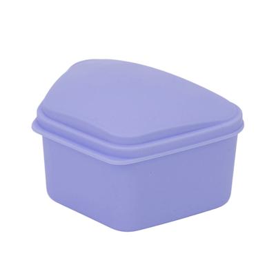 Custodia Ortodontica Trapezoidale Contenitiva da Viaggio Portatile Scatola Portaoggetti per Protesi e Paradenti per Casa Ufficio