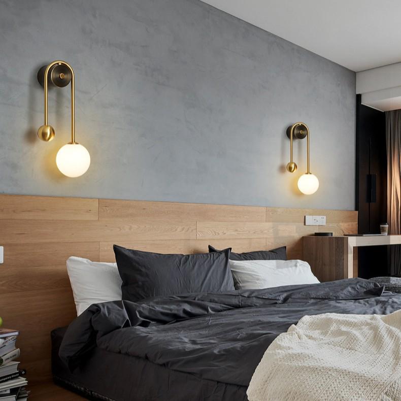 Nordic Minimalist Wall Lamp - Designer Style for Bedroom, Living Room, or Hotel.