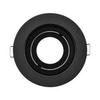 Lot de 10 supports de spots Beta R3 rond noir MR16 GU10/GU5.3