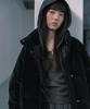 Musinsa Standard Woman Women'S Daily Puffer Velvet-Like Short Padded Jacket [Black]