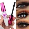 4D Mascara Black Waterproof Extra Long Volume Lasting Smudge-Resistant Natural Curling Mascara Novice Quick Start Big Eye Makeup