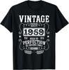 VINTAGE 1959 Vtipný Rok Narození Narozeniny Sarkastický Citát Retro Tričko