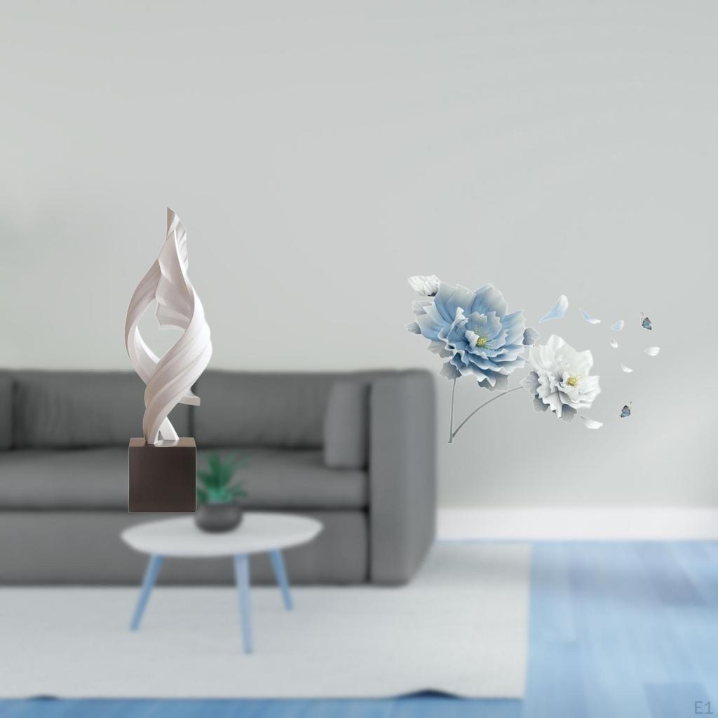 Abstract Art Statue Decorative Figurine Resin Sculpture Souvenir for House Office Coffee Table