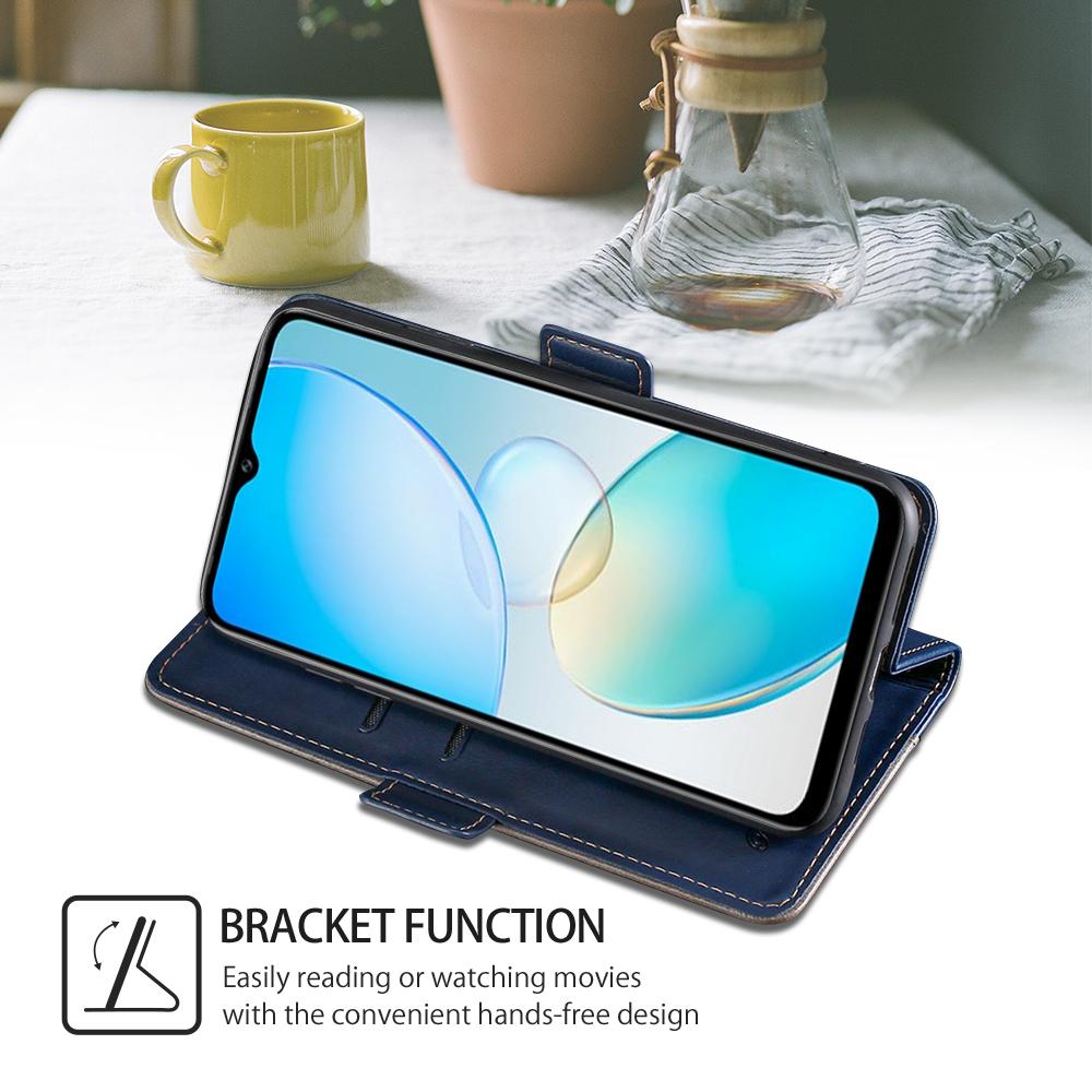 Splicing Wallet Pocket Flip Case Tecno Spark 10C 10 9 Pro 8C Infinix Note 30 Pro Hot 30 Play Itel Vision 1 PU nahkkattega kaardipesa telefoni kaitseraud
