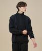 Bbc Earth Woven Patch Line Zipper Half Zip_Black