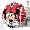 Minnie Mouse Heart Themed Automatic Opening and Closing Umbrella, Brightly Colored 8-rib Portable Umbrella, Suitable for Men and Women, A Perfect Gift