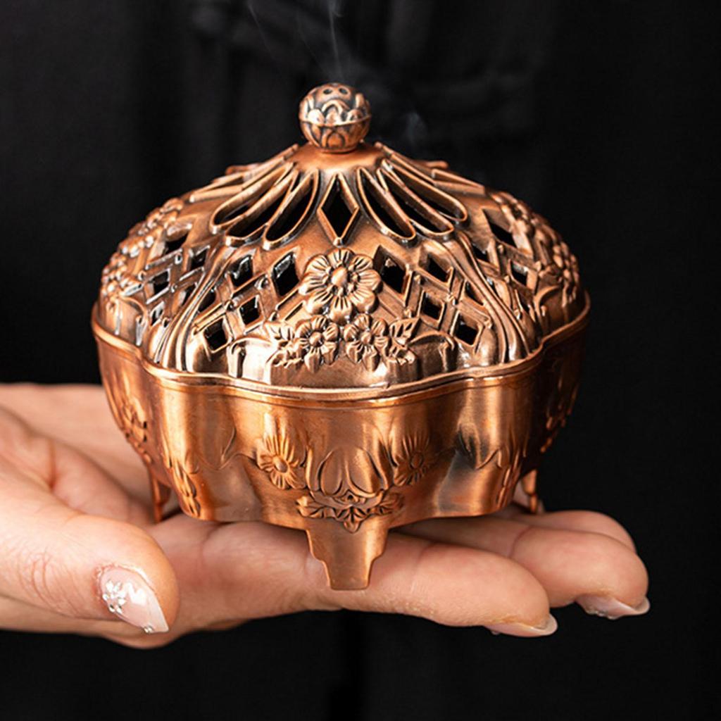 Burner Holder Bowl Censer Ornament for Bookshelf Cabinet Tea Room