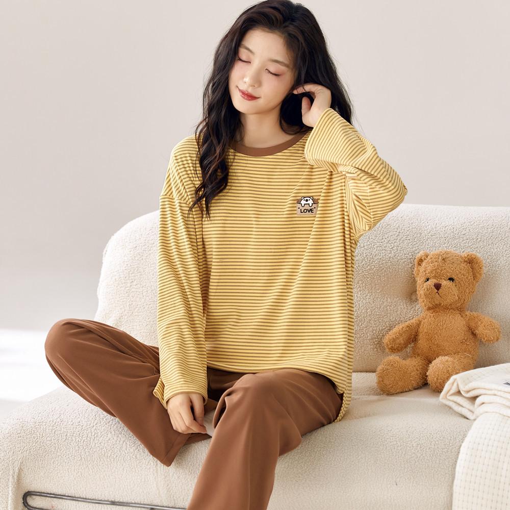 Thickened couple pajamas long-sleeved thick German velvet large-size home autumn and winter men's and women's warm loungewear suits can be worn 