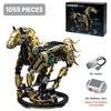 Mechanischer Baustein Lichter Beweglicher Roboter Gottesanbeterin Dinosaurier Pferd Diy Wissenschaftlich Technisch Bausteine Stem Spielzeug Bausatz Für Erwachsene Kinder
