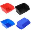 2pc Storage Part Box Plastic Shelf Screw Sorting Toolbox Household Warehouse Tool Storage Box Model Accessories Organization Box