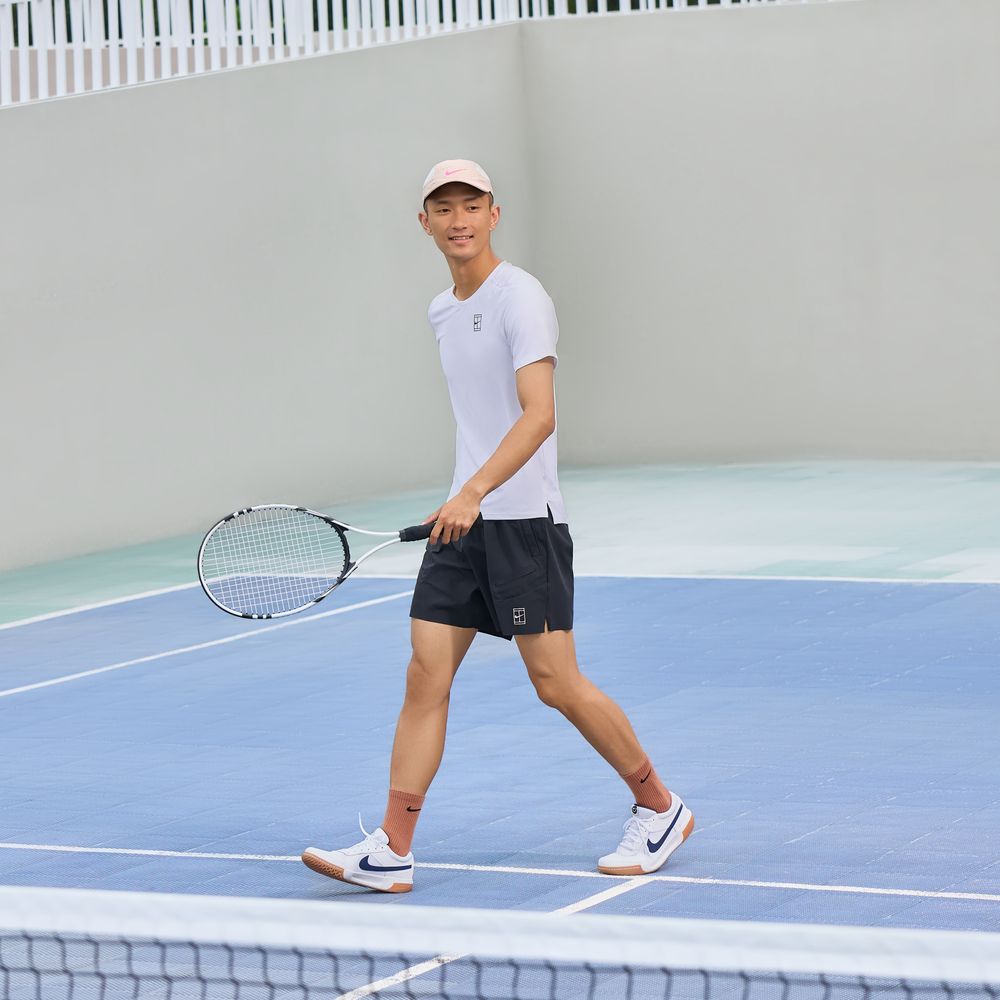 Nike Dri FitAdvantage Tennis Bottom Men's Black/White