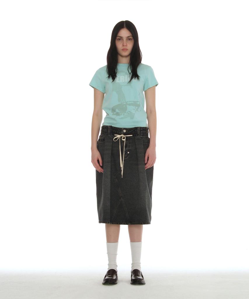 PARTIMENTO WOMEN Period Printed T-Sky