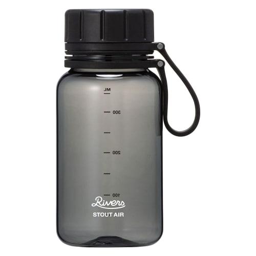 Rivers Stout Air 400 Water Bottle, 400ml, Black, BT009
