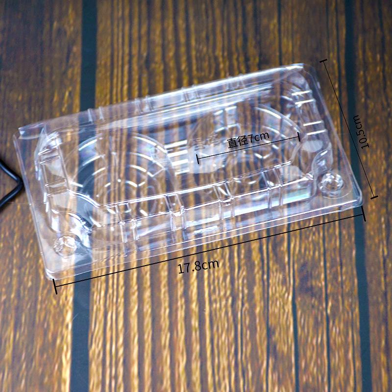 Transparent Disposable Pastry Packaging Box for Cakes and Bread