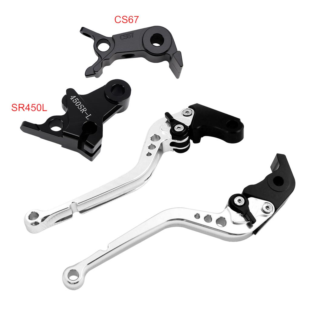 Long Clutch Brake Lever fit for VOGE DS900X 900DSX 2024-2026 Silver