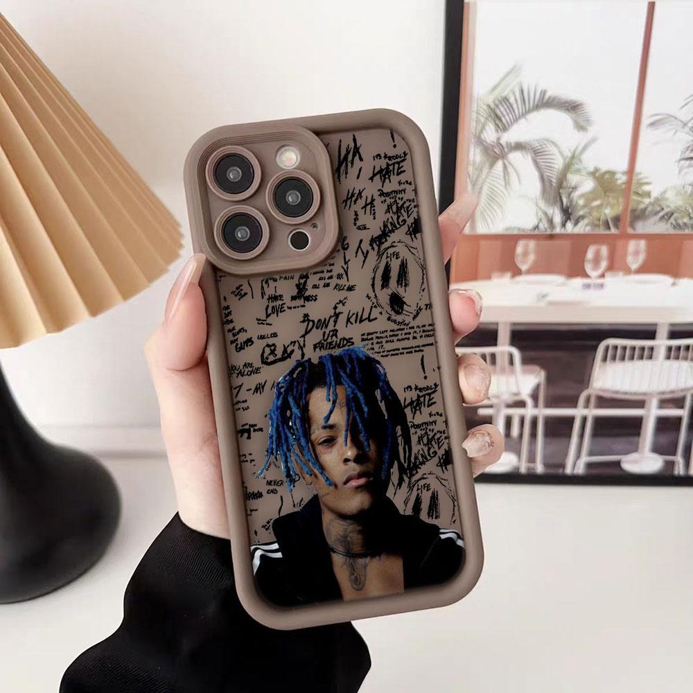 Etui na telefon rapera X-XXXTentacion 17 Dla iPhone Apple 17 AIR 16 16E 11 12 13 14 15 XR Plus Pro Max Etui DIY Pokrowiec TPU Odporny na wstrząsy