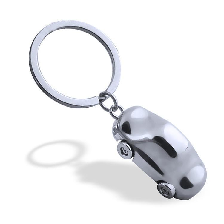 Customized 3D German Car Keychain with Engravable Metal Keyring - Perfect Small Gift
