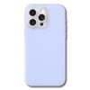 Liquid Silicone Phone Case IPhone 16 Pro Max 15 13 Shockproof Soft TPU Cover With Precise Cutout Minimalist Style