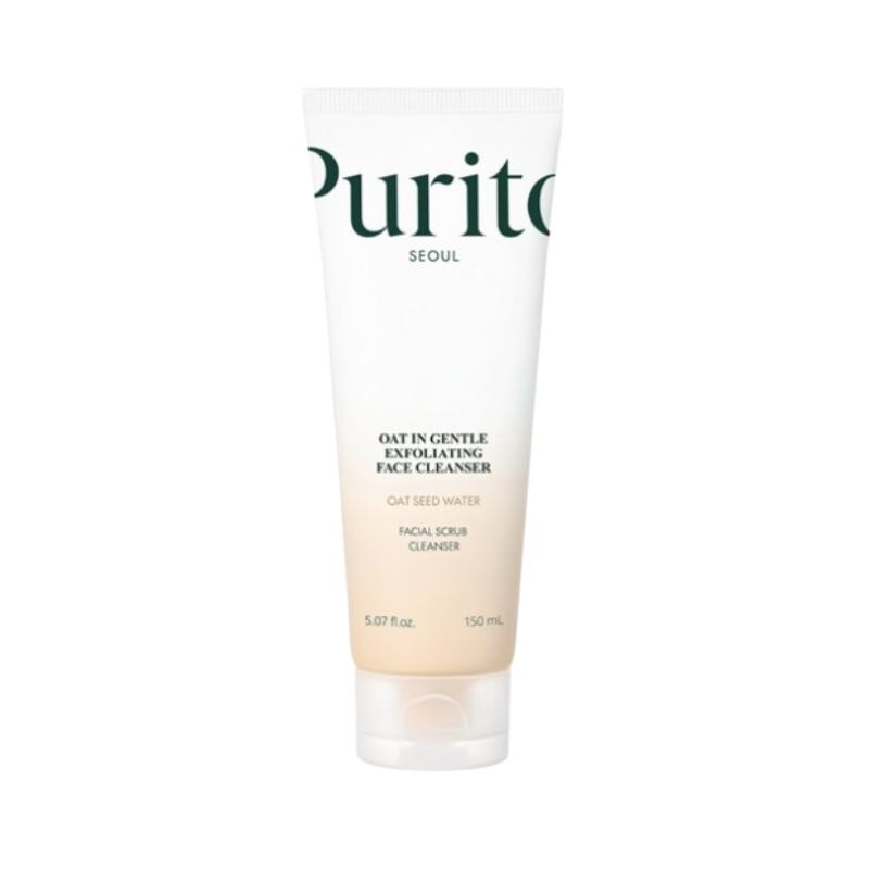 

PURITO SEOUL Oat-in Gentle Exfoliating Face Cleanser 150ml – Gentle Oat Facial Cleanser with Soft Daily Exfoliating Texture 150ml