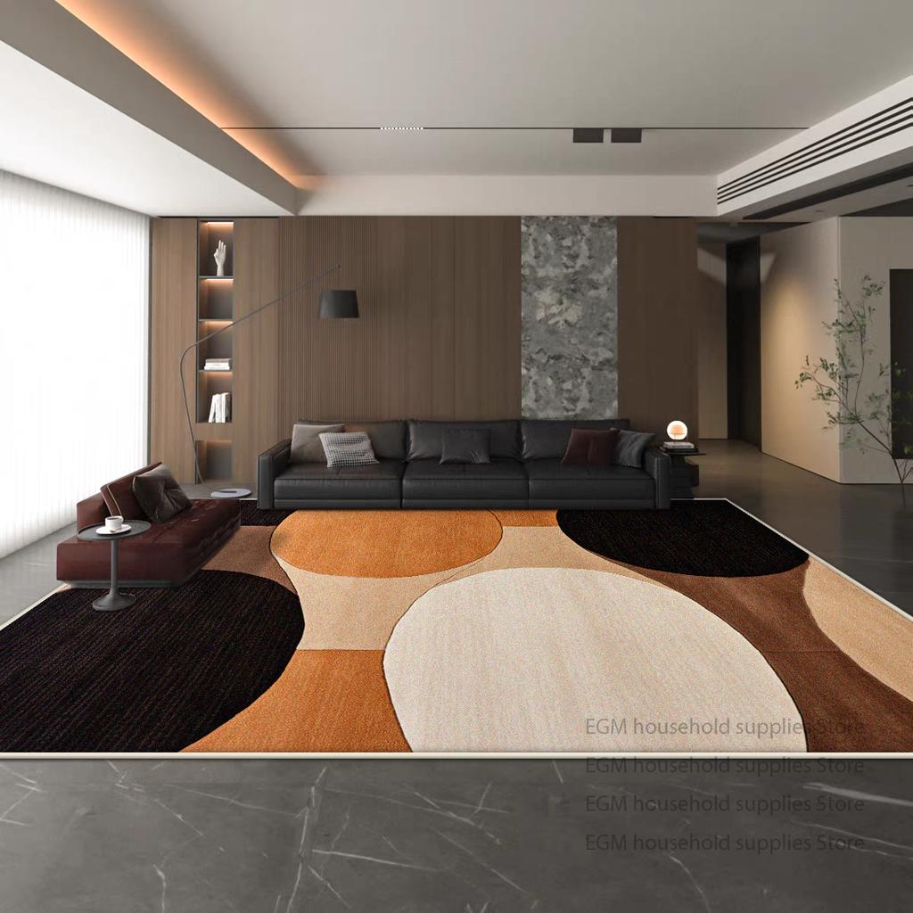 Modern American Style Carpet for Living Room Decoration Bedroom Bedside Large Area Rug Home Entrance Antiskid Absorbent Bath Mat