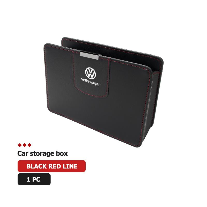 O2Car Seat Side Door Trash Can Hanging Garbage Bin Receipts Card For Volkswagen VW Scirocco Jetta Beetle Golf 4 5 6 Passat Polo B5