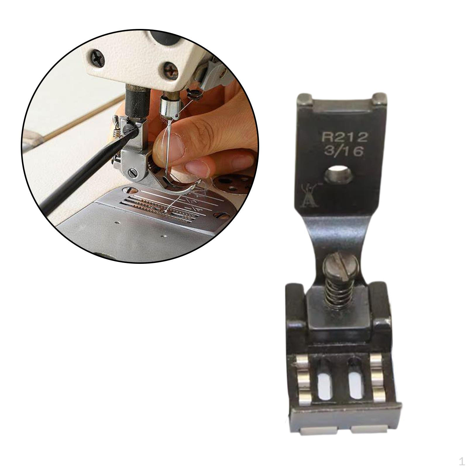 

Double Pin Roller Foot for Flatbed Sewing Machine, Simple Attachment 5 mm