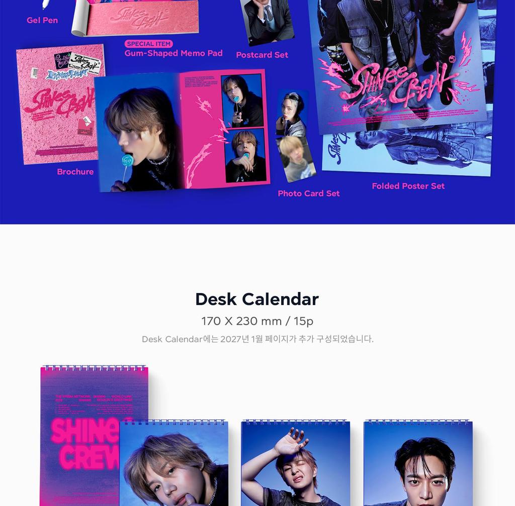 [POB] SHINee - 2026 GREETINGS SEZONOWE [SHINEE CREW]