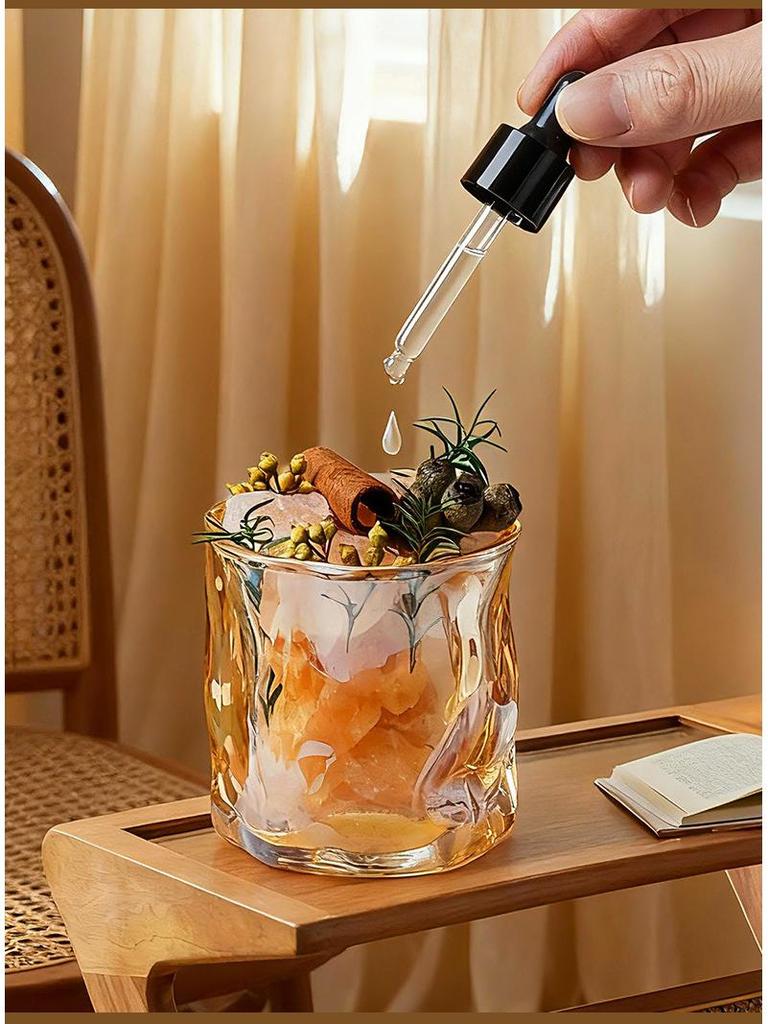 Crystal Aroma Diffuser Gift Set - Perfumed Stones for Bedroom Decor & Girlfriend's Birthday