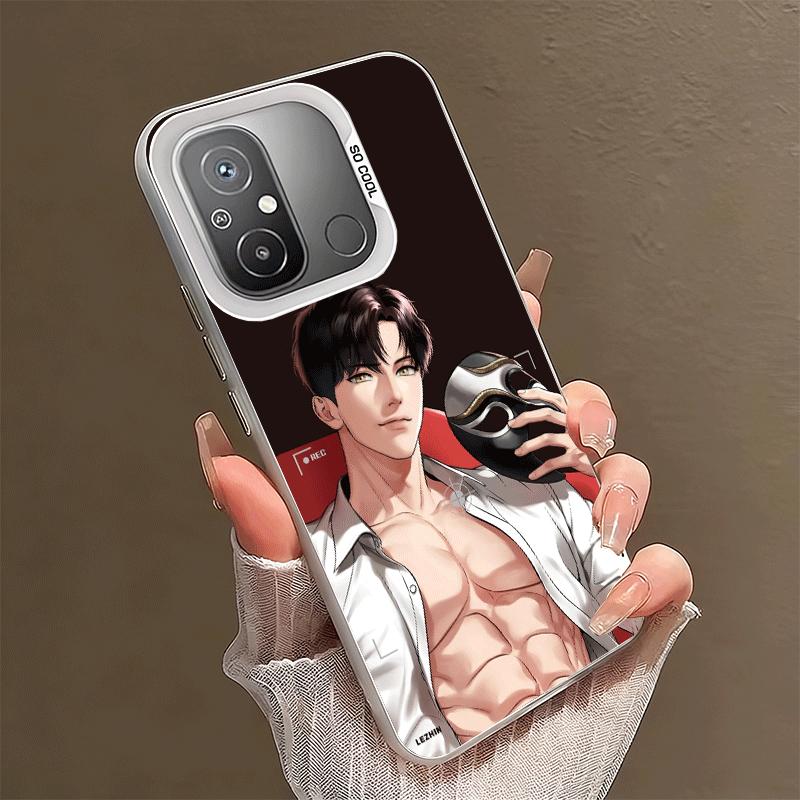 B-J A-Alex Anime Soft Phone Case for Xiaomi Redmi 15C 15 14C 13C 12C Poco X5 X6 X7 Pro X3 F8 F7 Ultra M8 13 12 Cover Back Shell
