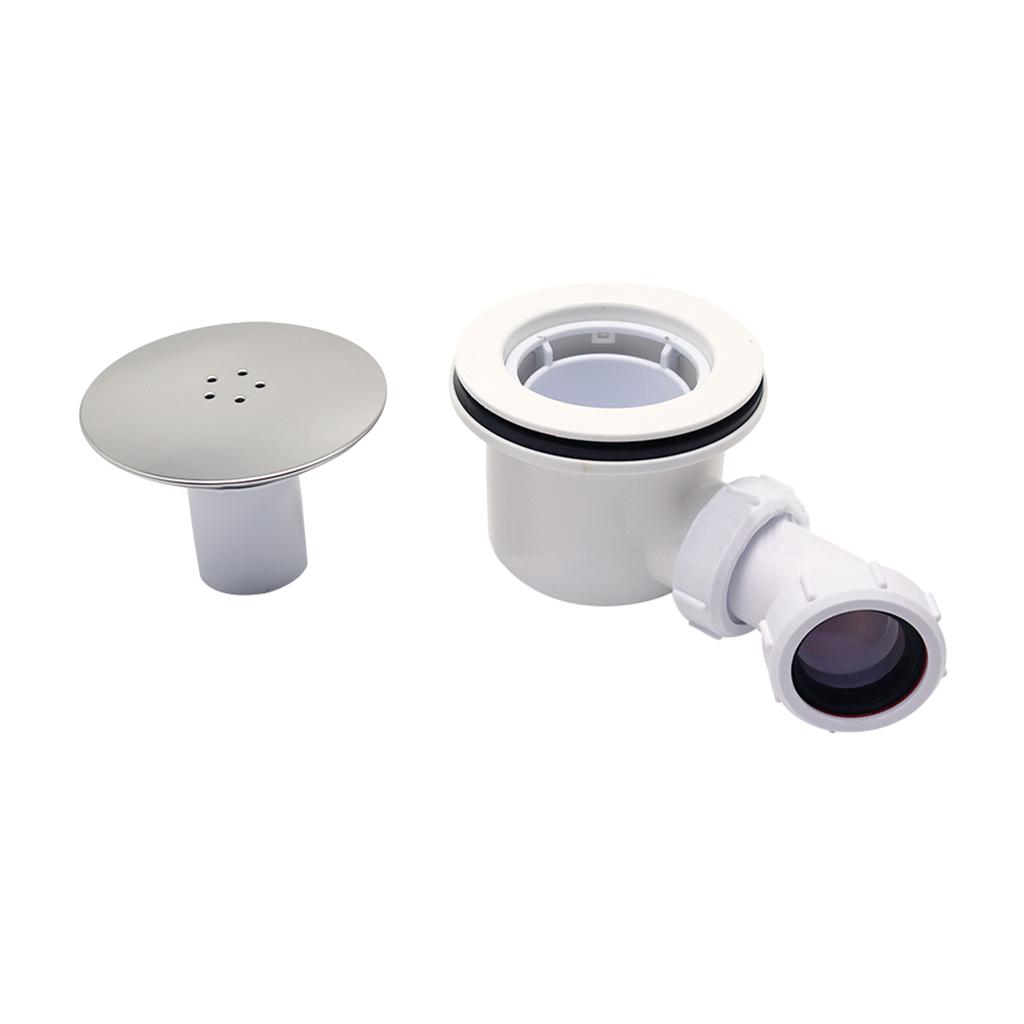 Langlebige 90mm Metall-Duschwanne Ablauf Hoher Durchfluss Ablauf Universelle Kompatibilität Leicht zu reinigen Duschablauf Siphon