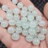 Ice-Clear Green Quartzite Jade Round Gemstone Beads for Handmade Bracelets & Necklaces