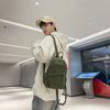 Schoolbag1011 Spring Casual Backpack Multi-purpose Lightweight Shoulder Bag Outdoor Sports Oblique Span Breast Bag Versatile Casual Backpack
