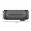Głośnik Lustrzany Bluetooth 5.0 Zegar Radio Alarm