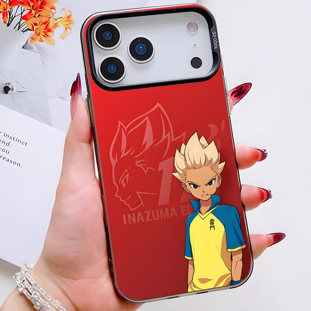 Inazuma Eleven Series Phone Case For IPhone 17 Pro Max 16 Pro Max 15 14 13 11 12 Mini Xs X Xr 7 8 Plus Se Color Silver Cover