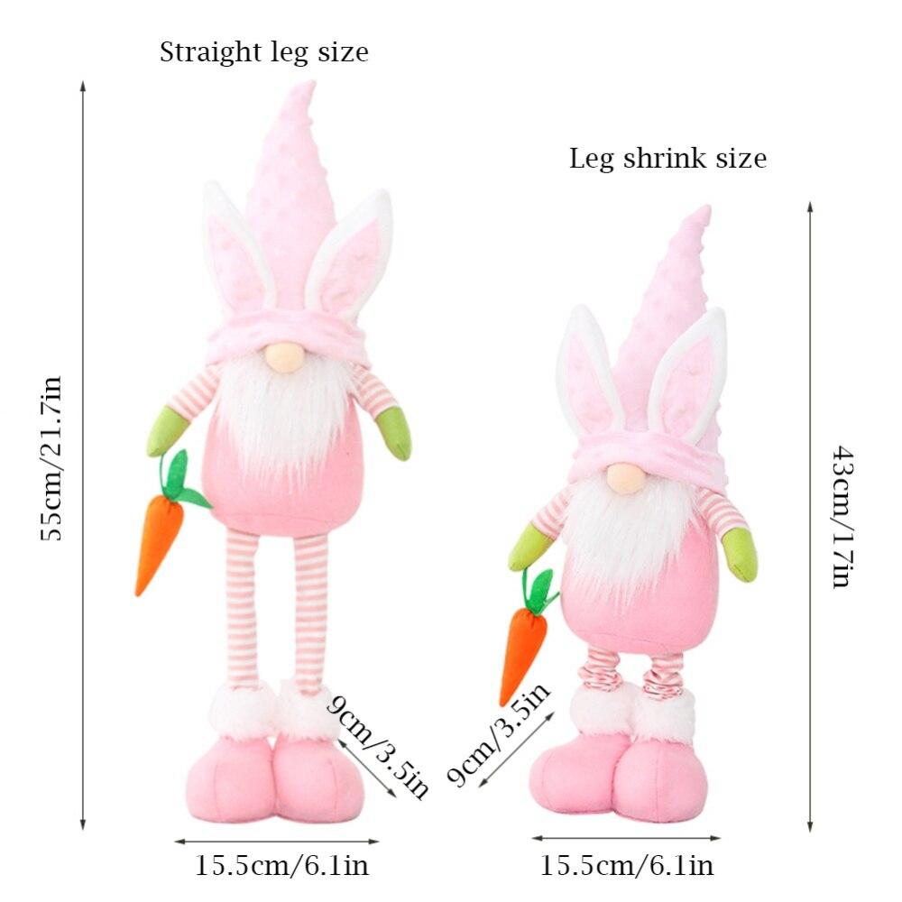 Easter Bunny Gnome Swedish Tomte Elf Easter Holiday Home Decoration