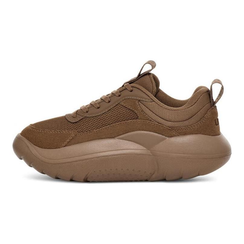 UGG Fabric Low top Casual Shoes Women's Brown 1166011-HCK